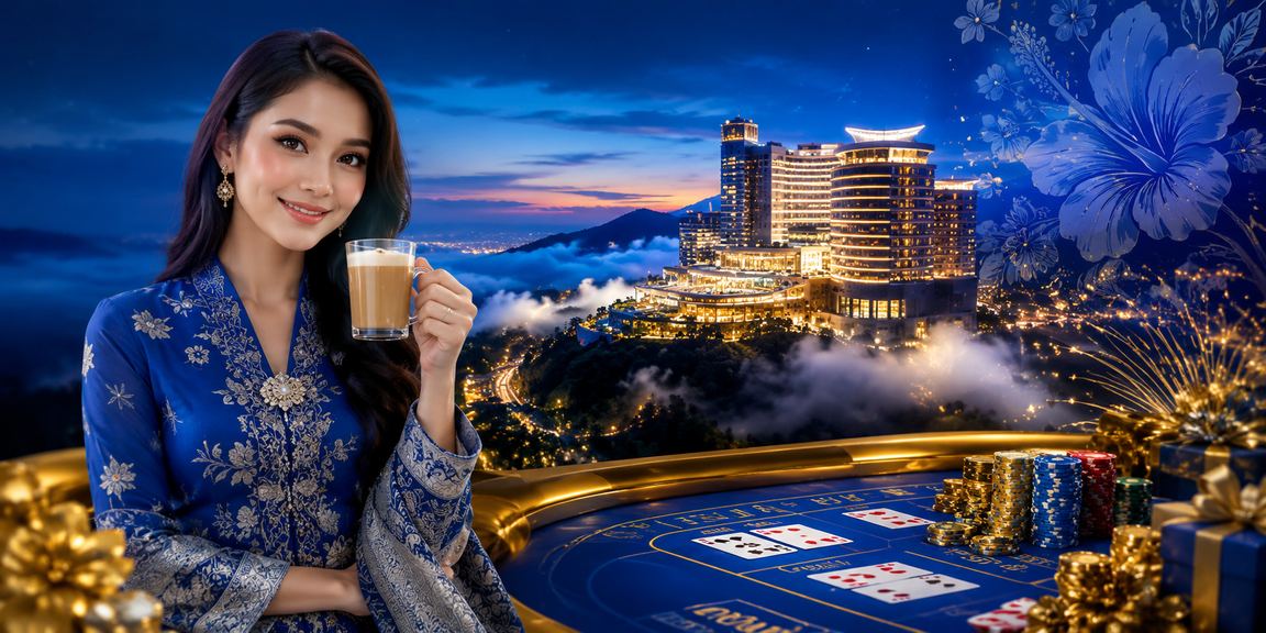 Meja blackjack langsung dengan pemain dan dealer